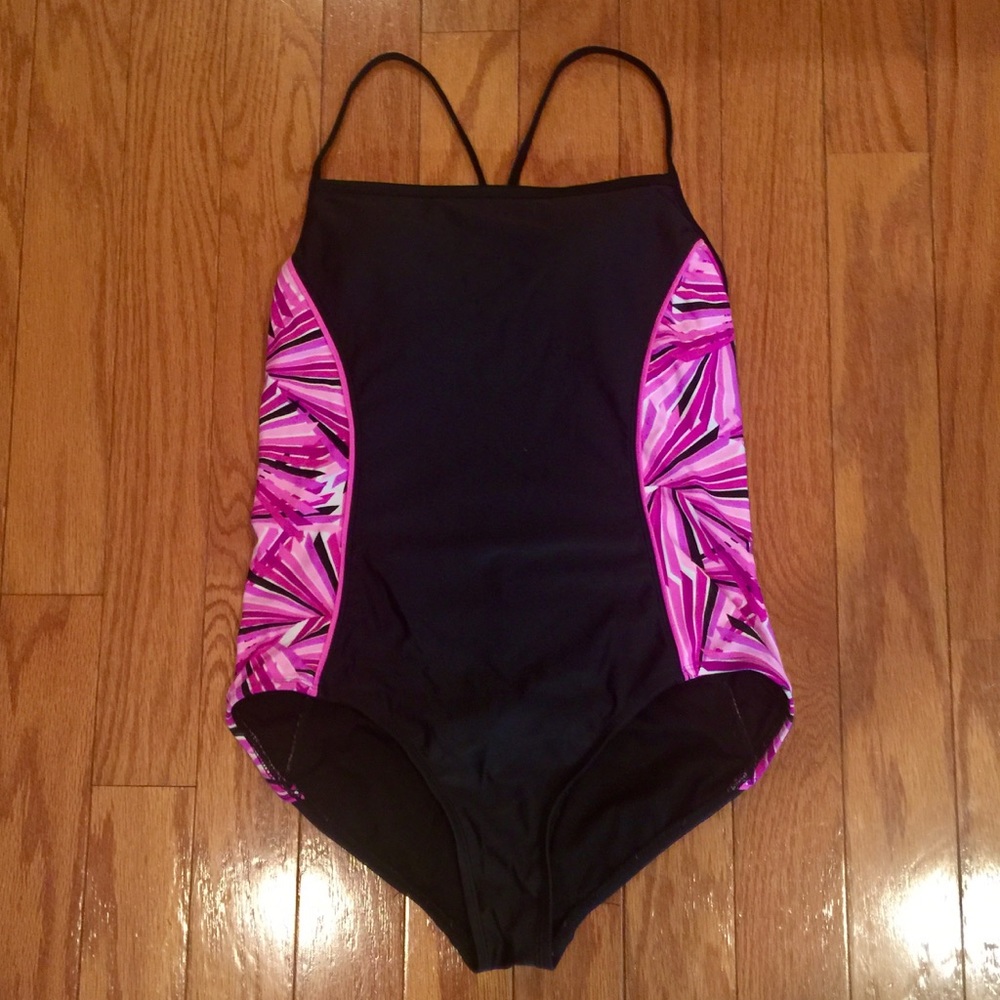 CATALINA ONE PIECE RACER BACK W/REAR CUTOUT SZ L